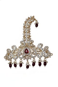 AMERICAN DIAMANAD {AD} GOLD-PLATED KALANGI FOR TERBAN
