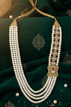 Men’s Pearl Layer Necklace for Wedding