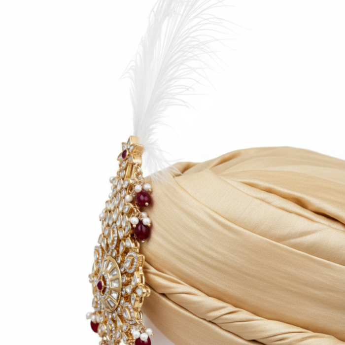 Kalgi on Turban - Side Profile