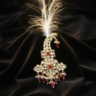 Royal Black Velvet Angle 1