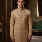 Sherwani Model Angle 1 (Front)