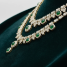 Side Profile, Velvet Background